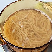 豌豆青酱意面配煎青花鱼，一人食也可以很精致的做法图解7