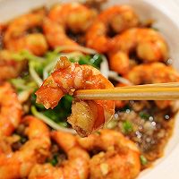 蒜香黄油虾的做法图解10