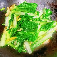 低卡减脂餐!藤椒油炒快白苗菜的做法图解13