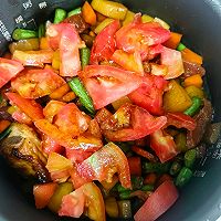 排骨腊肠蔬菜焖饭(电饭锅版)的做法图解6