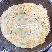 #豪吉藤椒油真香来袭#营养早餐!藤椒味鸡蛋饼的做法图解18