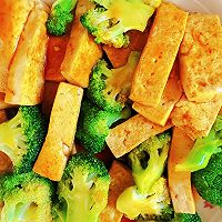 西兰花豆腐的做法图解4