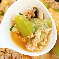 丝瓜豆腐煲,好吃又简单的下饭丝瓜吃法!的做法图解9