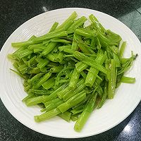 一人食|空心菜梗炒腐乳的做法图解8