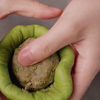 中药消暑养生面包 开心果绿豆薄荷冰面包的做法图解30