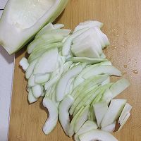 葫芦炒肉的做法图解3