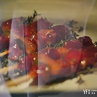 百香果菠萝烤肉串的做法图解7