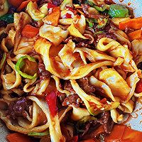 牛肉水扯面的做法图解9