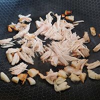 蒜辣豉肉烧茄条的做法图解1