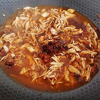 蒜辣豉肉烧茄条的做法图解3