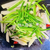 #豪吉藤椒油真香来袭#低卡减脂餐!藤椒味蒜苔炒土豆的做法图解10