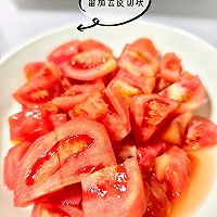 番茄炒年糕的做法图解2