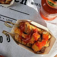 咖喱风味大肉块香肠小食组合的做法图解4