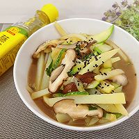 低卡减脂素菜!土豆香菇炒南瓜的做法图解17