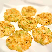 蔬菜鲜虾饼的做法图解7