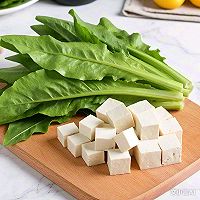 油麦菜豆腐面的做法图解1