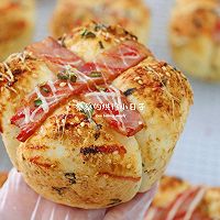 一次发酵|不用整形|这肉松海苔面包真的好吃易做!的做法图解13