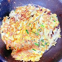 #豪吉藤椒油真香来袭#快手低脂早餐!土豆丝鸡蛋饼的做法图解15