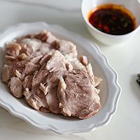 蘸一蘸开胃|白灼梅花肉的做法图解8
