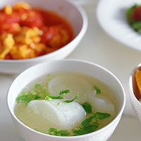 蘸一蘸开胃|白灼梅花肉的做法图解10