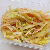 香辣豉肉脆瓜条的做法图解1