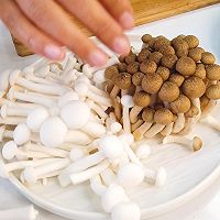 韩式菌菇拌饭菜的做法图解3
