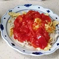 番茄鸡蛋卤面的做法图解6