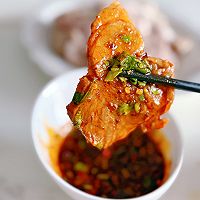 蘸一蘸开胃|白灼梅花肉的做法图解9