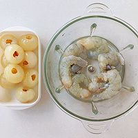 荔枝酿虾的做法图解2