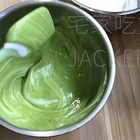 抹茶古早奶酪杯,浓醇奶酪 + 清新抹茶,绵密湿润の软乎乎!的做法图解9