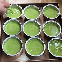 抹茶古早奶酪杯,浓醇奶酪 + 清新抹茶,绵密湿润の软乎乎!的做法图解14