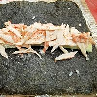 蟹柳蟹籽寿司的做法图解6