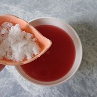 西瓜沙冰的做法图解3