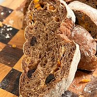 全麦肉桂干果欧包的做法图解15