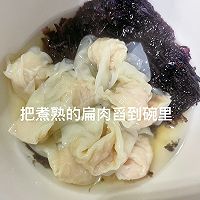 十分钟快手早餐!藤椒味紫菜扁肉的做法图解10