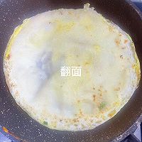 #豪吉藤椒油真香来袭#元气满满的营养早餐!鸡蛋煎饼的做法图解14