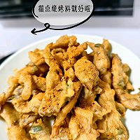 炸蘑菇的做法图解5