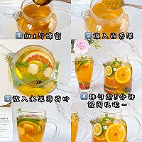 自制缤纷水果茶!美白养颜,夏季必备!!的做法图解2