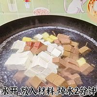 鸭血烧豆腐的做法图解2