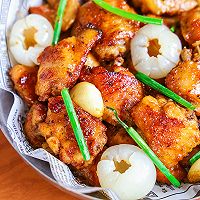 荔枝干煸鸡的做法图解10