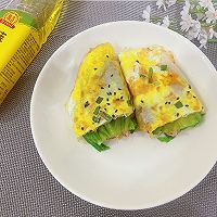 #豪吉藤椒油真香来袭#元气满满的营养早餐!鸡蛋煎饼的做法图解23