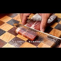黑松露咸蛋黄云腿粽的做法图解3