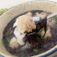 营养美味早餐！一口一个的鲜肉虾仁小馄炖（扁肉）的做法图解12