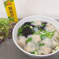 十分钟快手早餐!藤椒味紫菜扁肉的做法图解13