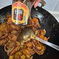 干锅土豆虾 好吃到停不下来的做法图解12