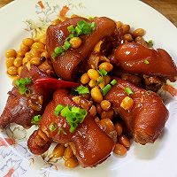 黄豆炖猪蹄的做法图解12