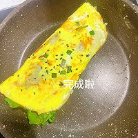 #豪吉藤椒油真香来袭#元气满满的营养早餐!鸡蛋煎饼的做法图解20