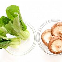 香菇油菜泥米糊的做法图解1
