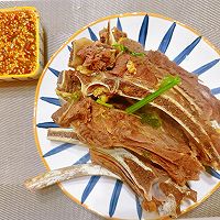 低脂高蛋白减脂餐!清炖牛肋骨(含蘸料)的做法图解12