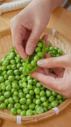 【宝宝辅食】豌豆牛肉蛋花汤的做法图解3